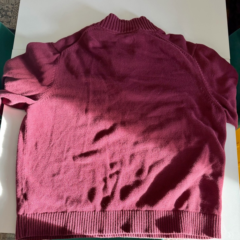 Goodthreads Maroon Knit Sweater - Picture 3 of 3